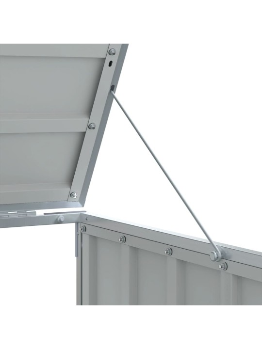 Wheelie bin säilytys single bin ruskea 72x81x115 cm teräs