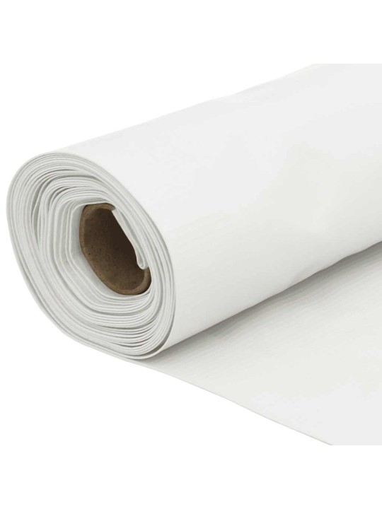 Parvekkeen yksityisyyssuoja valkoinen 500x75 cm pvc