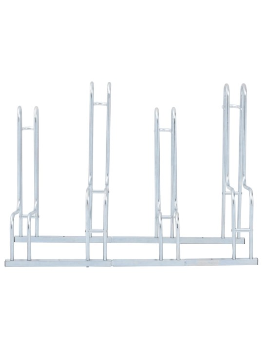 Pyöräteline 4 pyörälle vapaasti seisova galvanoitu teräs