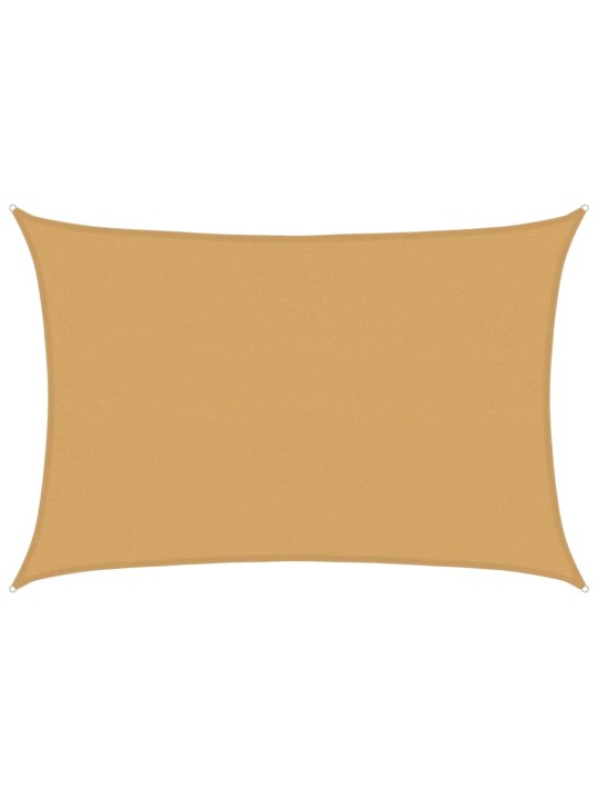 Aurinkopurje 160 g/m² suorakaide hiekka 4x6 m hdpe
