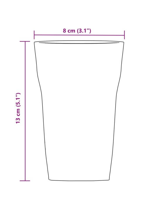 Olutlasit 6 kpl 415 ml