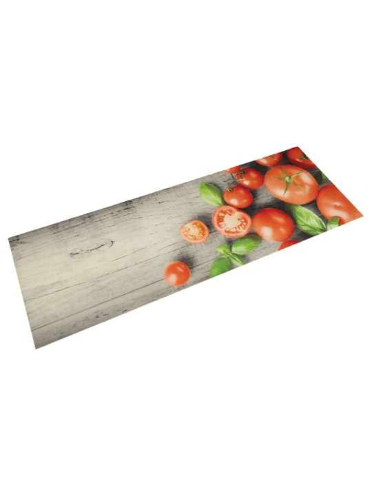 Keittiön pestävä matto Tomatoes 45x150 cm sametti