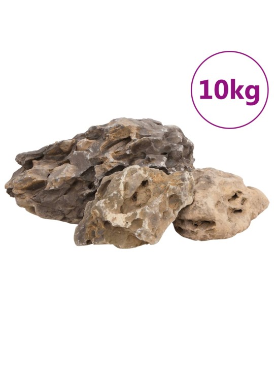 Lohikäärmekivet 10 kg harmaa 10-40 cm