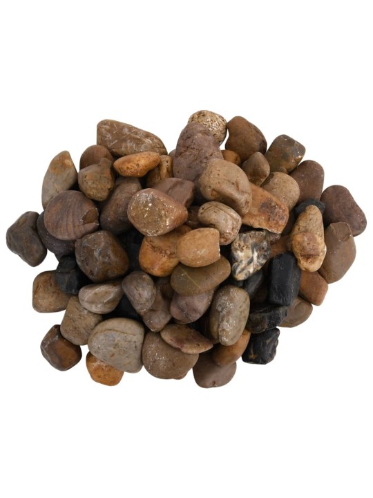 Kiillotetut kivet 10 kg monivärinen 2-5 cm