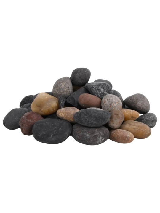 Kiillotetut kivet 10 kg monivärinen 5-8 cm