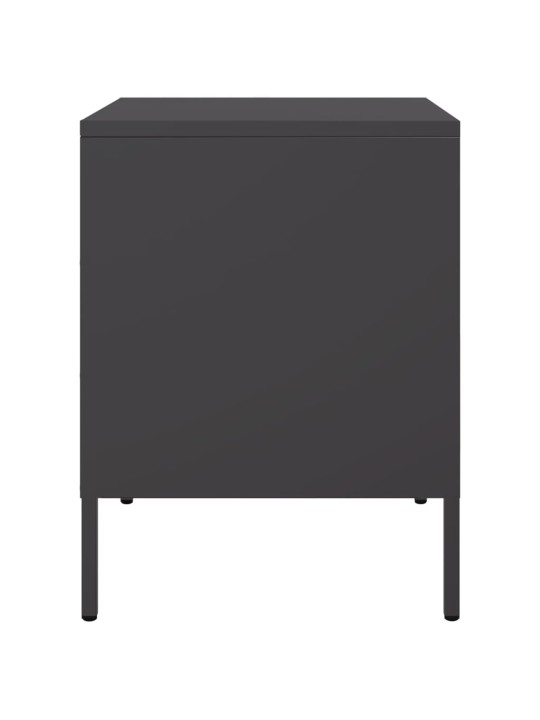 Tv-taso musta 36x39x50,5 cm teräs