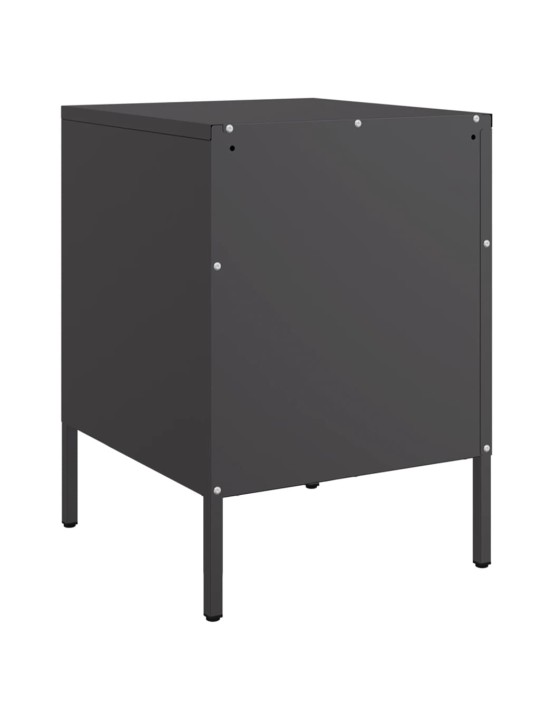 Tv-taso musta 36x39x50,5 cm teräs