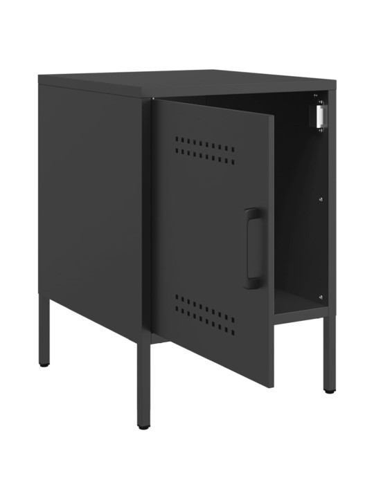 Tv-taso musta 36x39x50,5 cm teräs