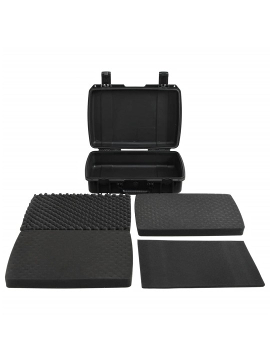 Kannettava Flight Case Musta 50,5x37x14,5 cm PP