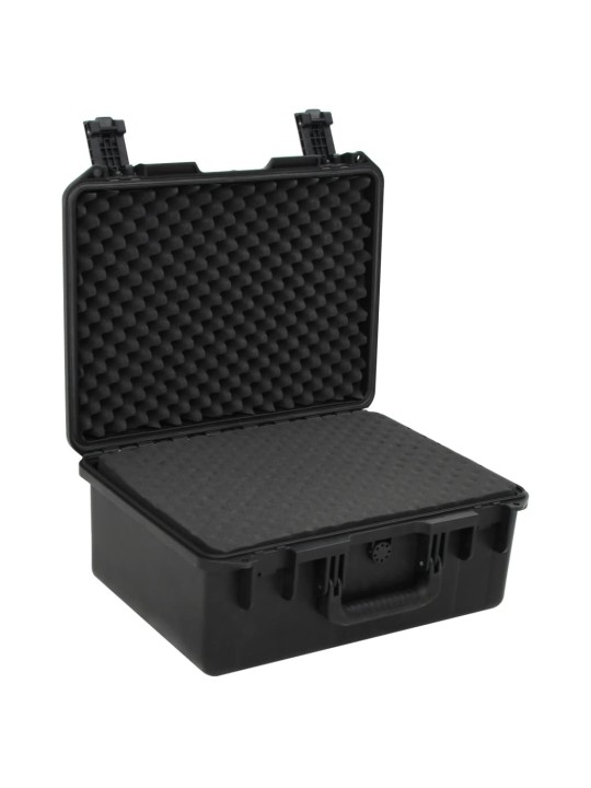 Kannettava Flight Case Musta 49x38x23 cm PP
