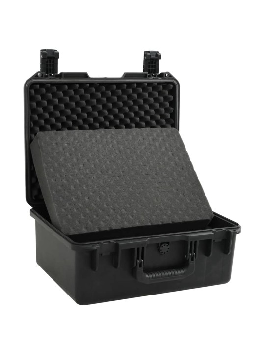 Kannettava Flight Case Musta 49x38x23 cm PP