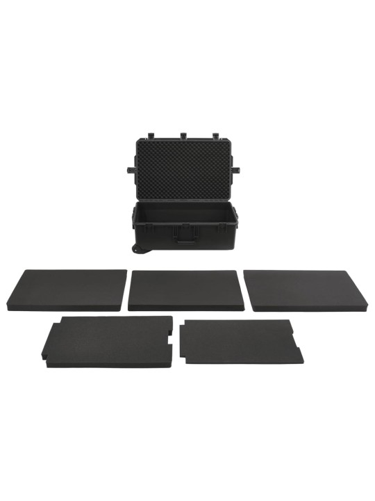 Lentolaukku musta 79,5x51,5x30,5 cm PP