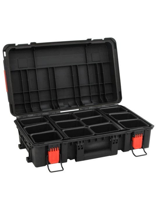 Kannettava Flight Case Musta 56,5x34x16 cm PP