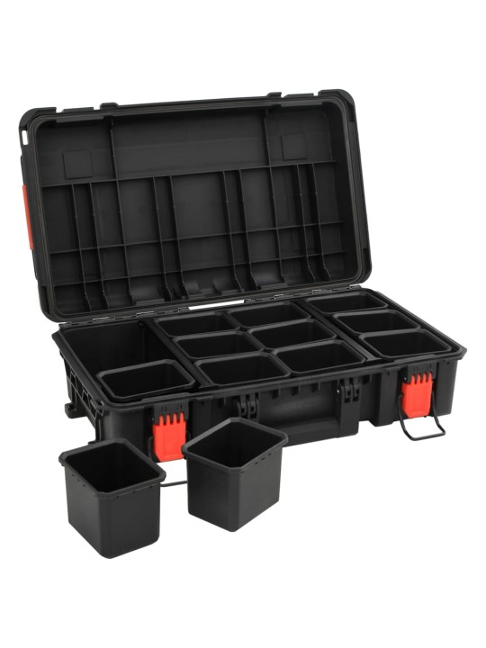 Kannettava Flight Case Musta 56,5x34x16 cm PP