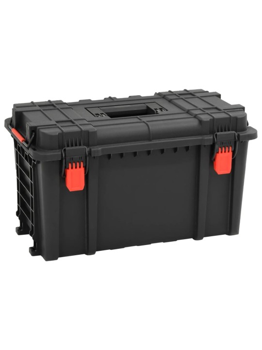 Kannettava Flight Case Musta 57x35x32,5 cm PP