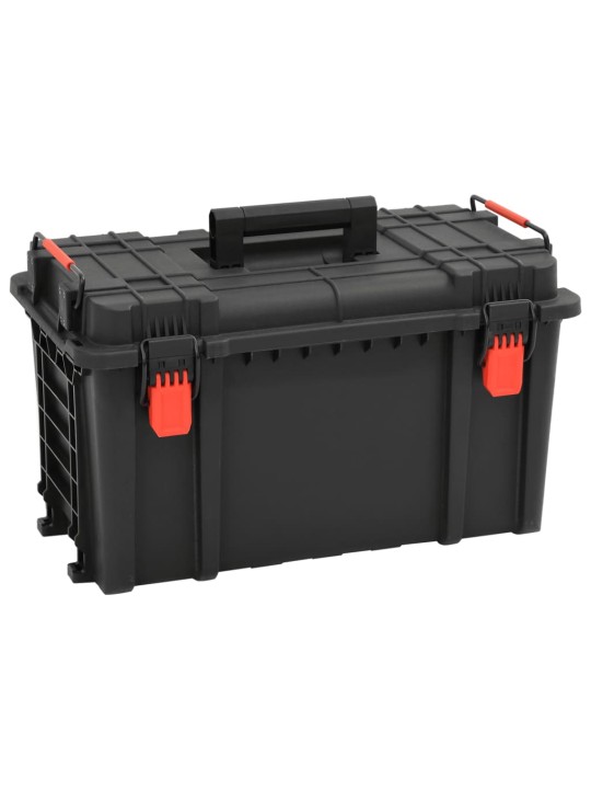 Kannettava Flight Case Musta 57x35x32,5 cm PP