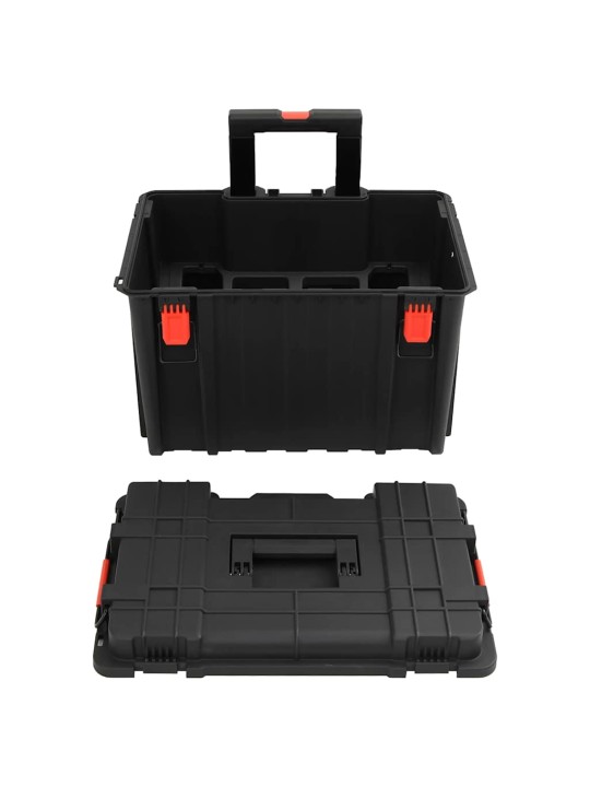 Kannettava Flight Case Musta 56,5x45,5x48 cm PP