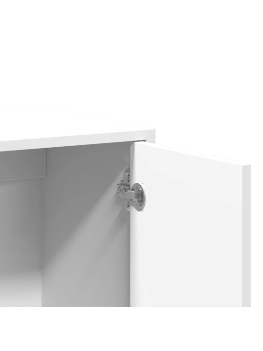 Senkit 2 kpl valkoinen 60x31x70 cm tekninen puu