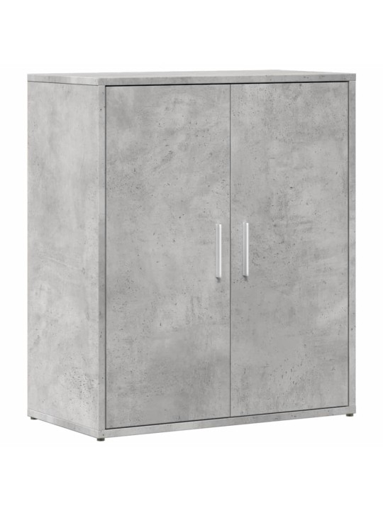 Senkit 2 kpl betoninharmaa 60x31x70 cm tekninen puu