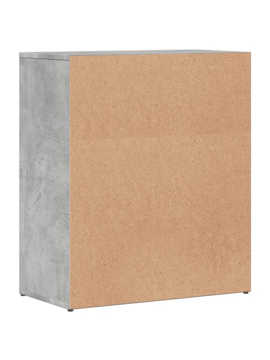 Senkit 2 kpl betoninharmaa 60x31x70 cm tekninen puu
