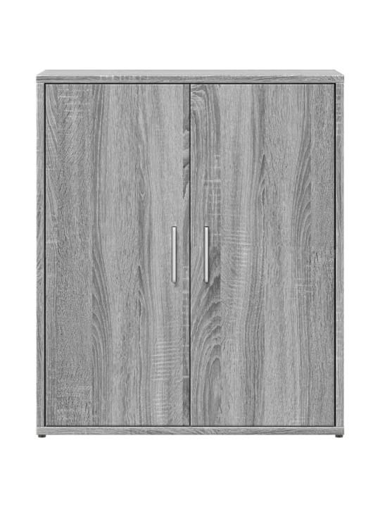 Senkit 2 kpl harmaa Sonoma 60x31x70 cm tekninen puu