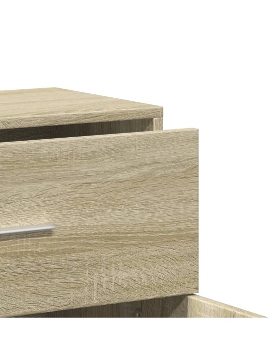 Senkit 2 kpl Sonoma-tammi 60x31x70 cm tekninen puu