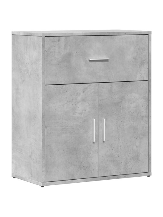 Senkit 2 kpl betoninharmaa 60x31x70 cm tekninen puu