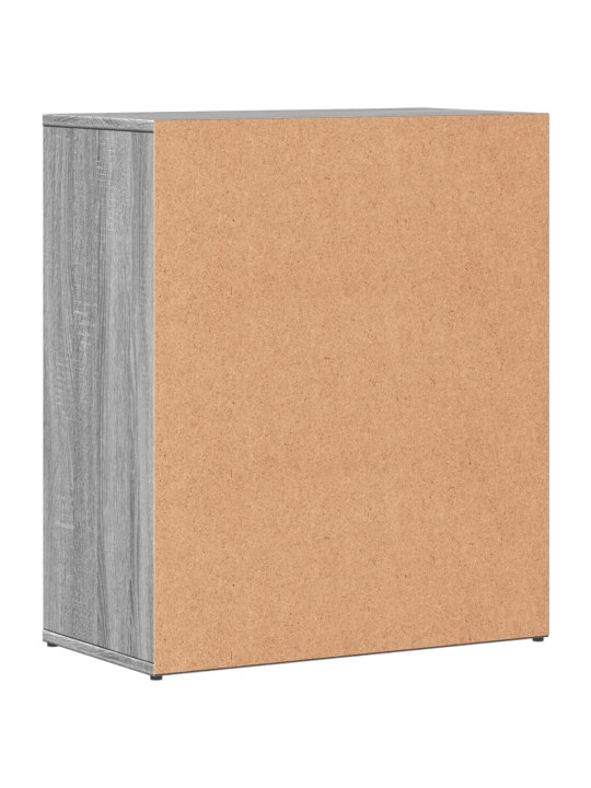 Senkit 2 kpl harmaa Sonoma 60x31x70 cm tekninen puu