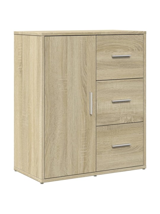 Senkit 2 kpl Sonoma-tammi 60x31x70 cm tekninen puu
