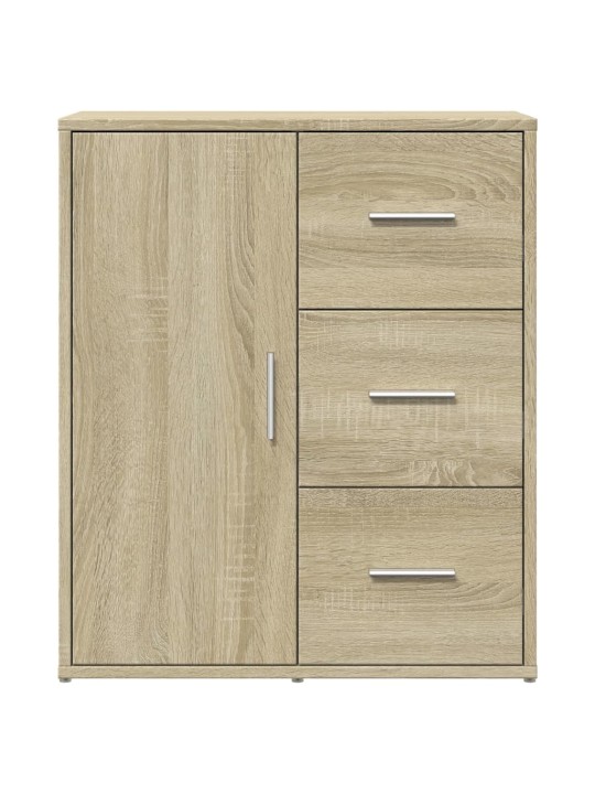 Senkit 2 kpl Sonoma-tammi 60x31x70 cm tekninen puu