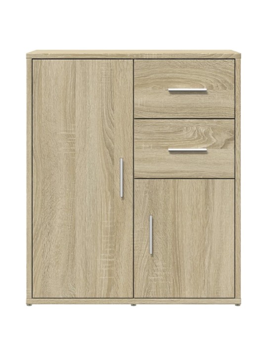 Senkit 2 kpl sonoma-tammi 60x31x70 cm tekninen puu