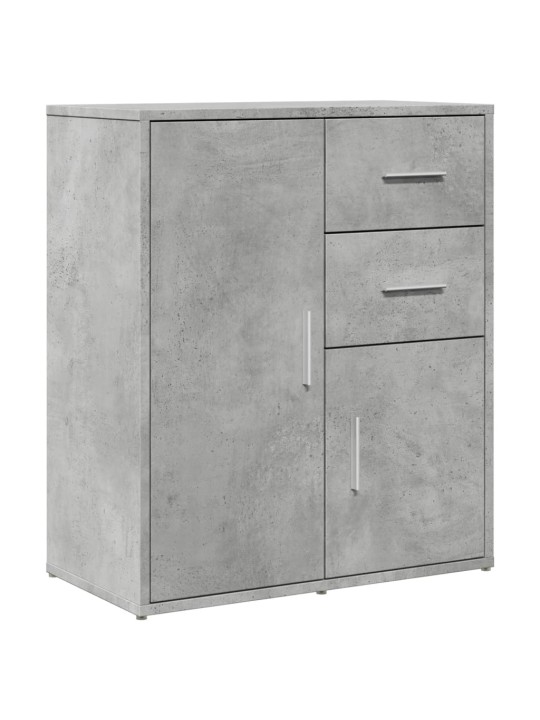 Senkit 2 kpl betoninharmaa 60x31x70 cm tekninen puu