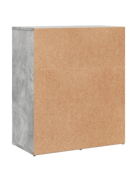 Senkit 2 kpl betoninharmaa 60x31x70 cm tekninen puu