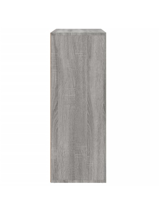 Senkit 2 kpl harmaa Sonoma 60x31x84 cm tekninen puu