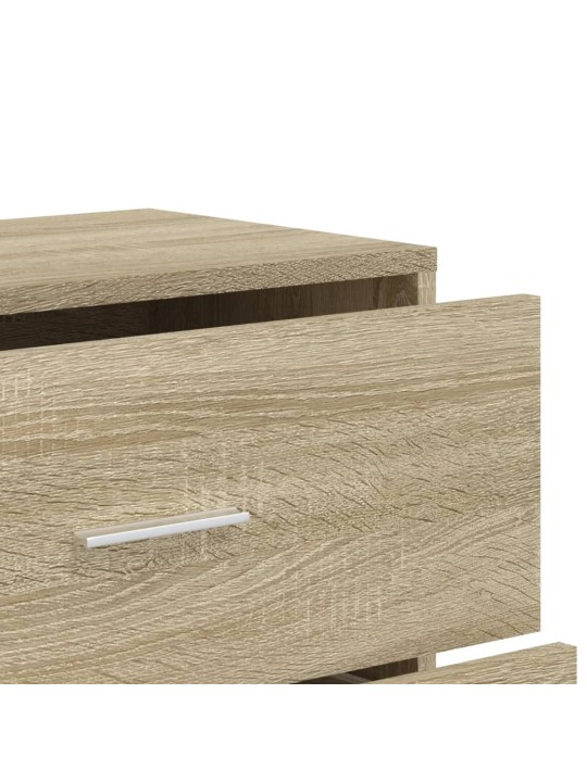 Senkit 2 kpl Sonoma-tammi 60x31x84 cm tekninen puu