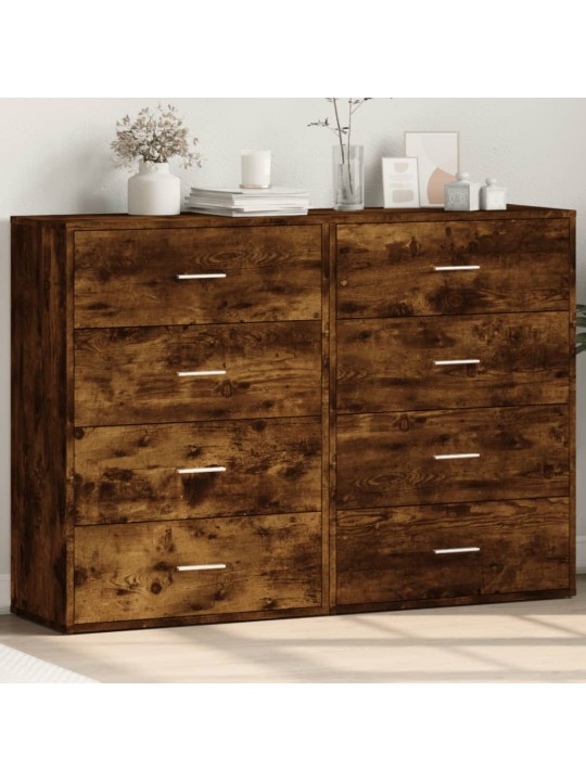 Senkit 2 kpl savutammi 60x31x84 cm tekninen puu