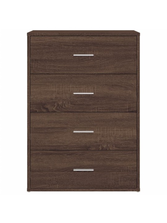 Senkit 2 kpl ruskea tammi 60x31x84 cm tekninen puu