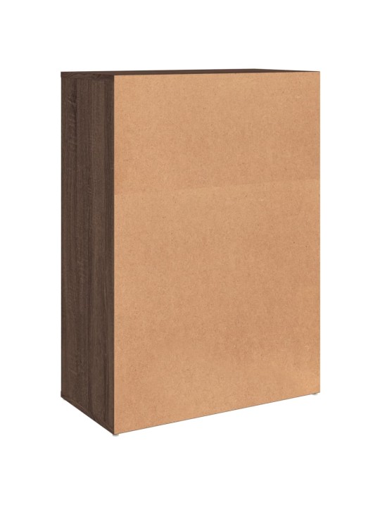Senkit 2 kpl ruskea tammi 60x31x84 cm tekninen puu