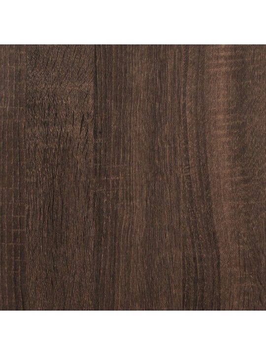 Senkit 2 kpl ruskea tammi 60x31x84 cm tekninen puu