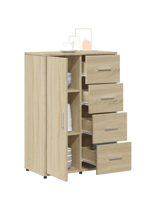 Senkit 2 kpl sonoma-tammi 60x31x84 cm tekninen puu