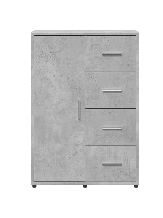Senkit 2 kpl betoninharmaa 60x31x84 cm tekninen puu