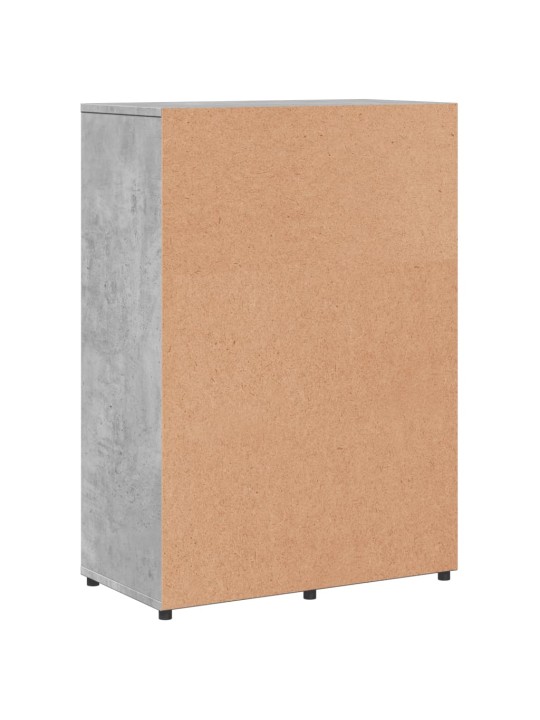 Senkit 2 kpl betoninharmaa 60x31x84 cm tekninen puu
