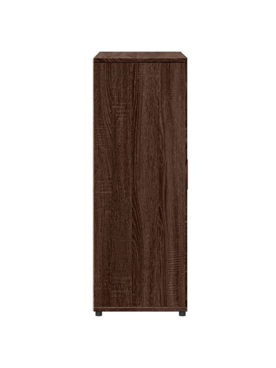 Senkit 2 kpl ruskea tammi 60x31x84 cm tekninen puu