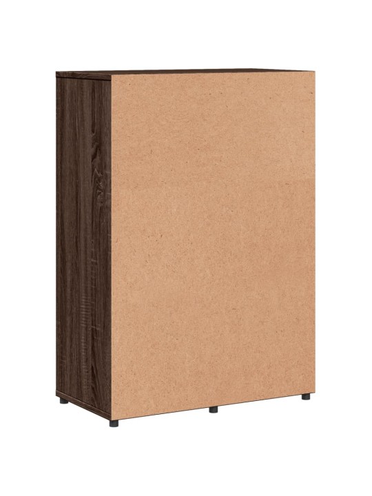 Senkit 2 kpl ruskea tammi 60x31x84 cm tekninen puu
