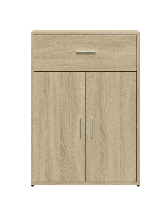 Senkit 2 kpl Sonoma-tammi 60x30x84 cm tekninen puu