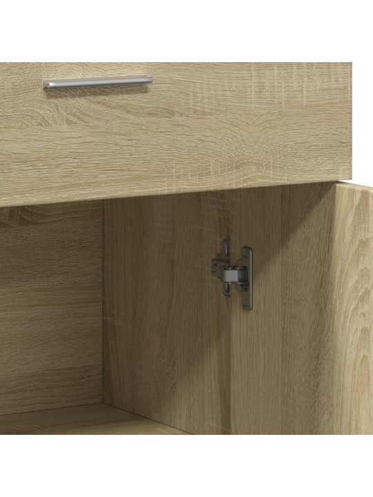 Senkit 2 kpl Sonoma-tammi 60x30x84 cm tekninen puu