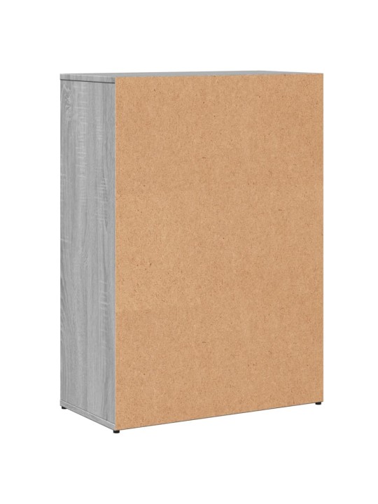 Senkit 2 kpl harmaa Sonoma 60x30x84 cm tekninen puu