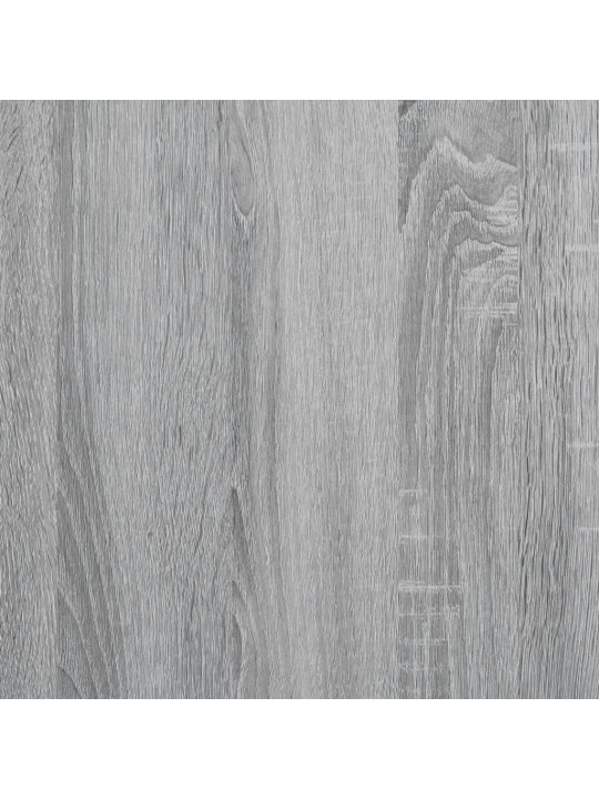 Senkit 2 kpl harmaa Sonoma 60x30x84 cm tekninen puu