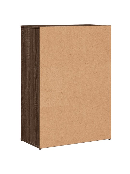 Senkit 2 kpl ruskea tammi 60x30x84 cm tekninen puu