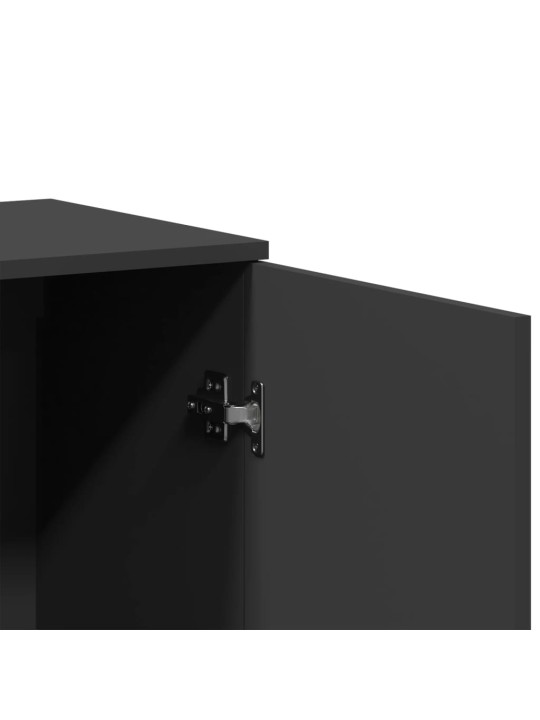 Senkit 2 kpl musta 79x38x80 cm tekninen puu